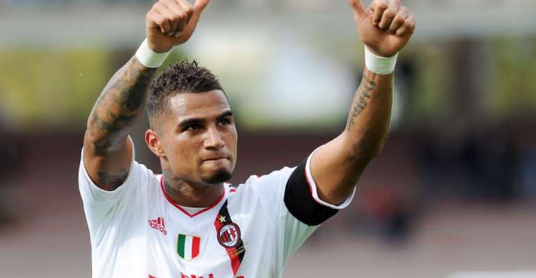 Kevin-Prince Boateng in undergoing medicals at Schalke 04