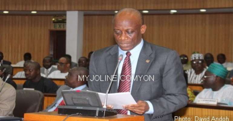 Minister of Finance, Mr Seth Terkper