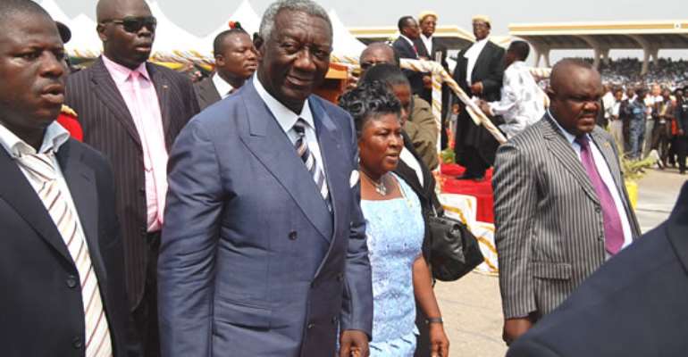 Catholic Church honours Kufuor, wife