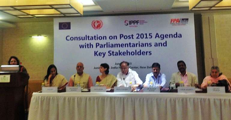 Parliamentarians on 'world we want beyond 2015': Sexual and reproductive health and rights in focus