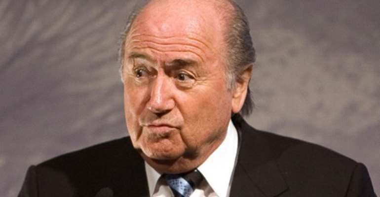 Fifa president Sepp Blatter