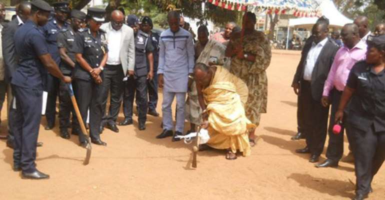 Tema Police Builds Clinic