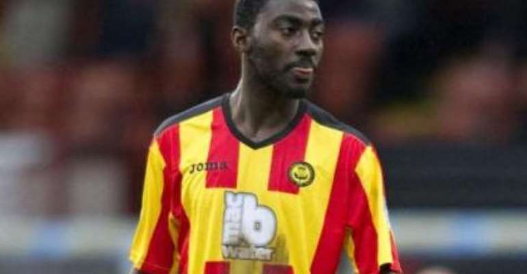 Ghanaian midfielder Prince Buaben receives praises from Mothewell captain