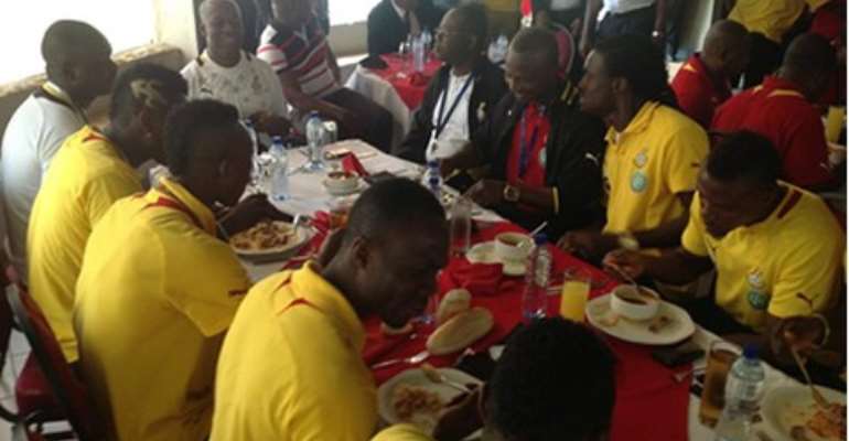 Brazil 2014: Black Stars to camp 25th May in Holland