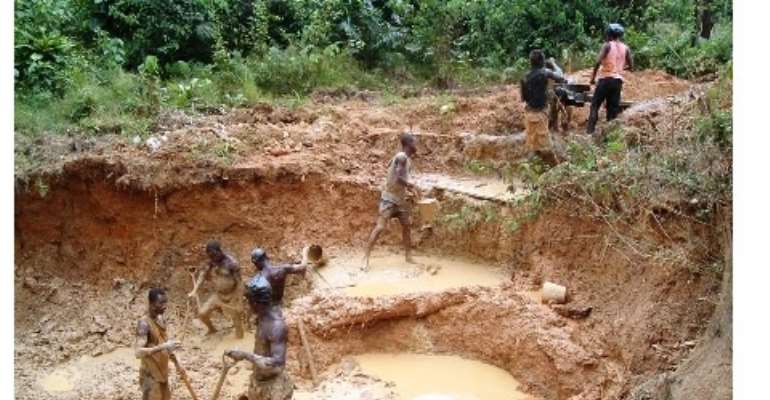 Government will continue clamping down on illegal small-scale mining activities, popularly known as galamsey.
