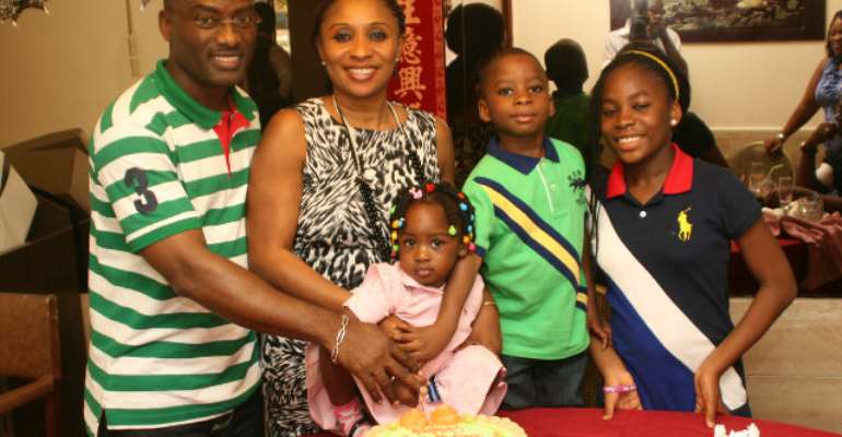 PHOTOS: Meet Dayo “D1” Adeneye & His Beautiful Family