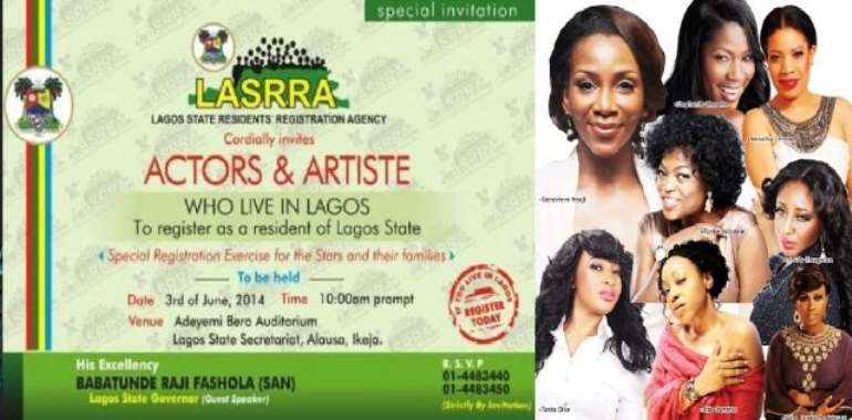 Actors And Actress To Get Preferential Treatment From LASRAA