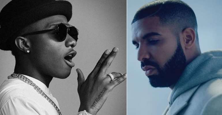 I'm super honoured to be on Wizkid's song - Drake