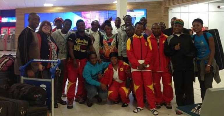 Commonwealth Games: Ghana's athletes land in UK for 3-week pre-camp