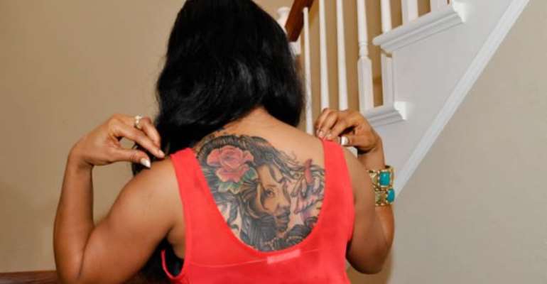 Video & Pictures: Tonto Dikeh, Tattoos, and More