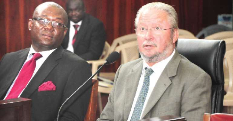 Societe General Bank can't trace documents on drill ship sale