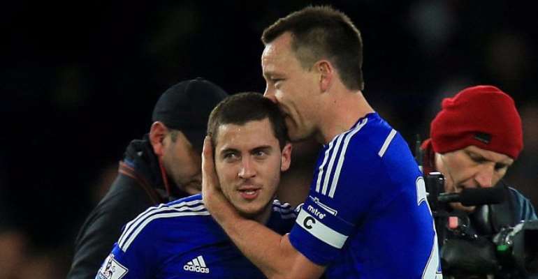 John Terry: Eden Hazard is as good as Lionel Messi and Cristiano Ronaldo
