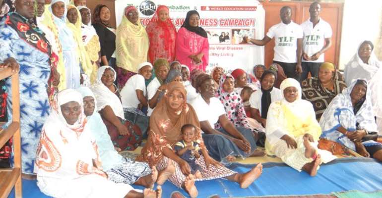 The Light Foundation, World Education Ghana to sensitize 5,000 Muslims on Ebola