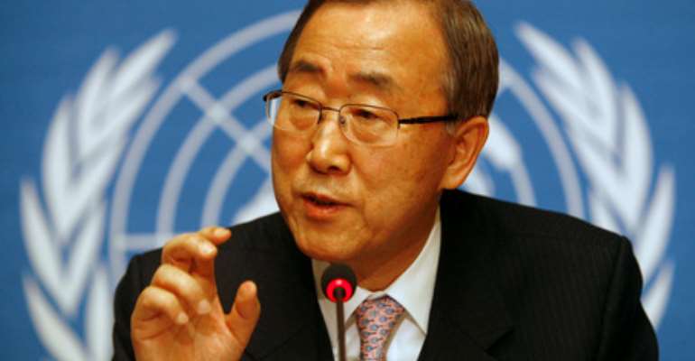 UN Secretary-General, Ban Ki Moon