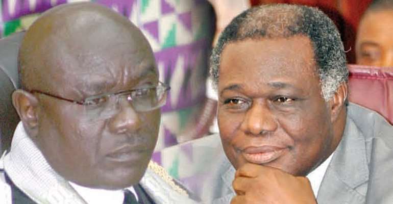 Speaker Edward Doe Adjaho •Dep Speaker Ebo Barton-Odro