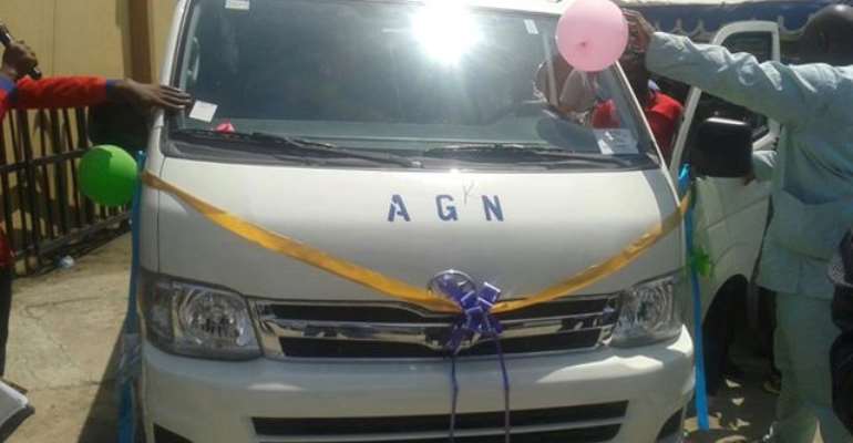 Presidency Gives AGN Brand New Bus