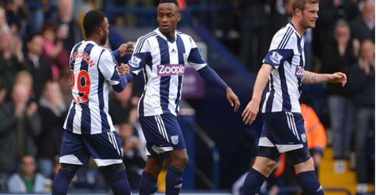 West Brom 1-0 West Ham: Berahino boosts survival hopes
