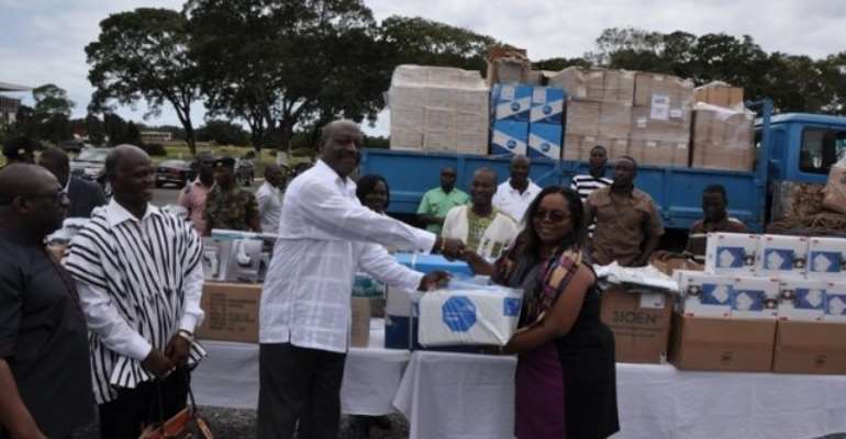 Government distributes Ebola protective gear