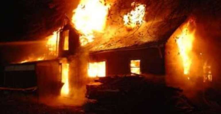 Two house helps burnt to death in Takoradi