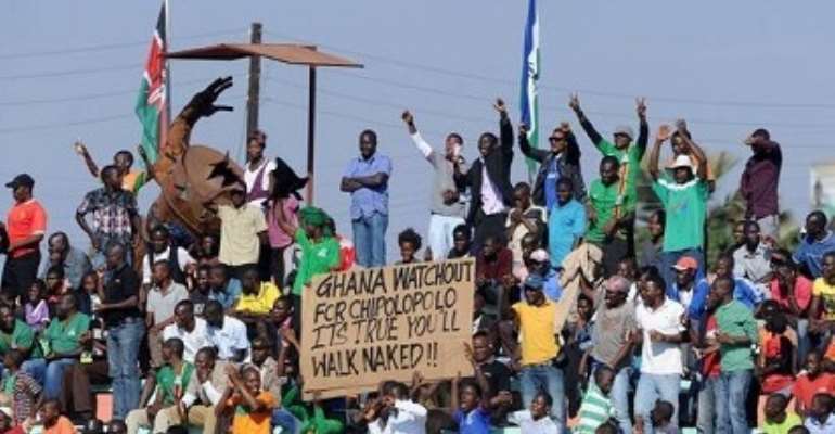 Zambians are jittery over their clash with Ghana