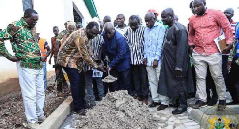 1D1F: Akufo-Addo Inspects Machine Spare Parts, Equipment Manufacturing ...