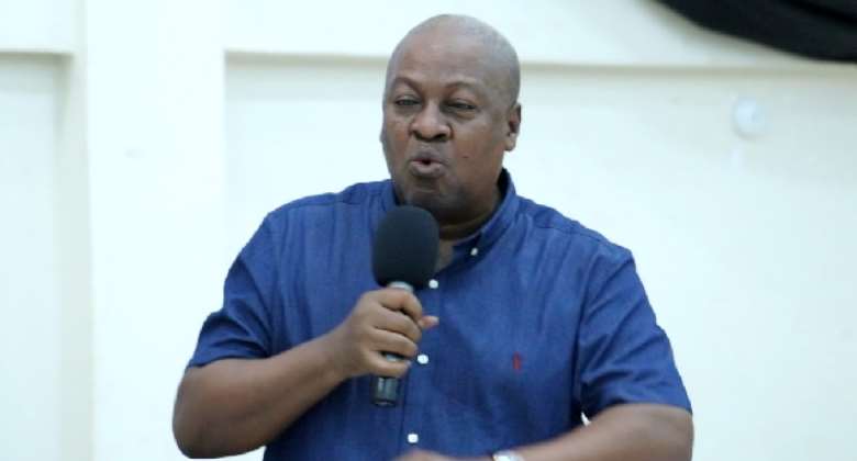 Akufo-Addo is more interested in sod-cutting than completing existing hospitals – Mahama