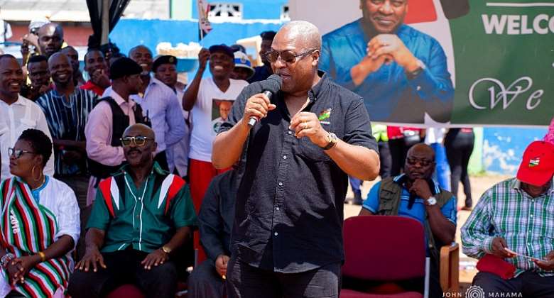 Die for NDC and NDC will die for you when we come to power – Mahama to followers