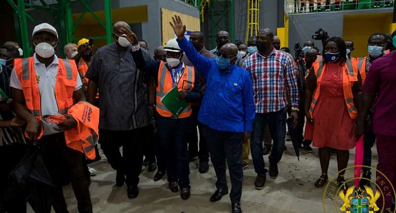 Akufo-Addo commissions Phase II Of Accra Compost and Recycling Plant