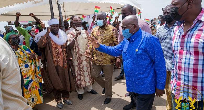 We're earning more here — Onion sellers thank Akufo-Addo for relocation to Adjen Kotoku