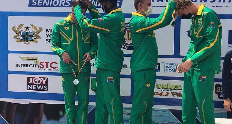 South Africa tops medals table at 14th African Swimming and Open Water Championships