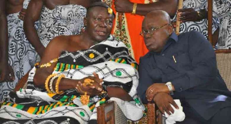 Something is wrong somewhere — Otumfuo wonders why galamsey prevails