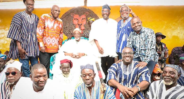 Your quest to harmonise our country's religious diversity commendable — Ya-Naa to Bawumia