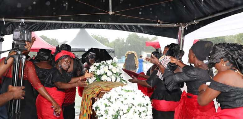 Waakye laid to rest