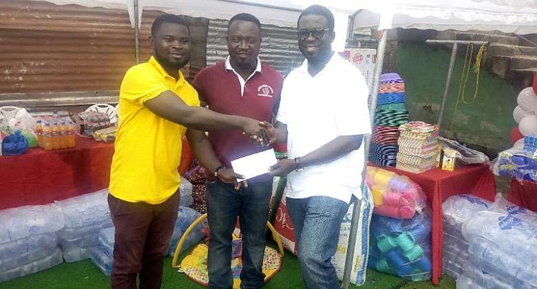 S.O Frimpong Donates To Save Them Young