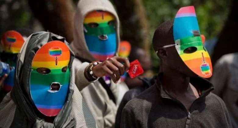Protestors in London reject Ghana's anti-gay bill
