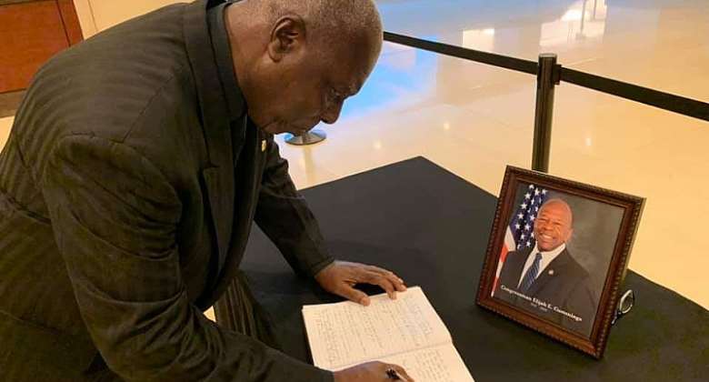 Ambassador Adjei-Barwuah Pays Tribute To Congressman Elijah E. Cummings