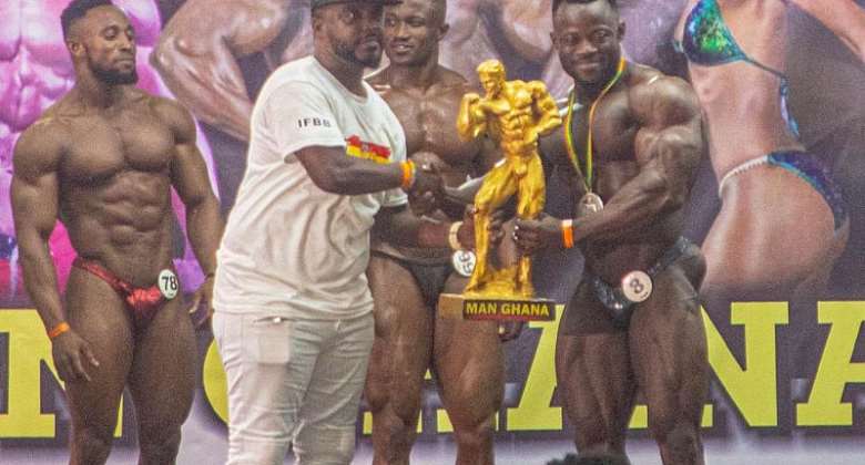 Godwin Frimpong grabs 'MAN GHANA' 2021 award
