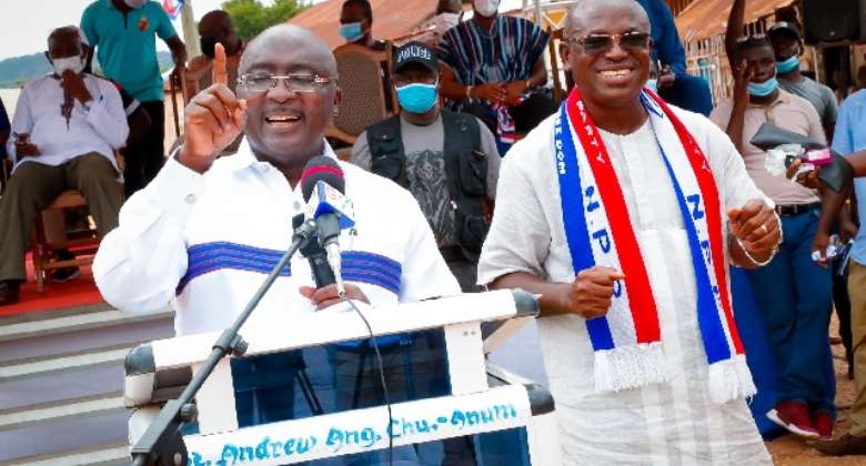 NDC Is Gov't Of 'Akonfem', Unequal Opportunity; NPP Is Gov't Of The Masses – Bawumia