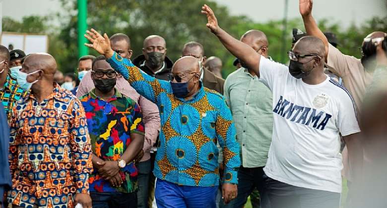 Bantama: President Akufo-Addo Commissions New Astroturf At Kookoo Ase