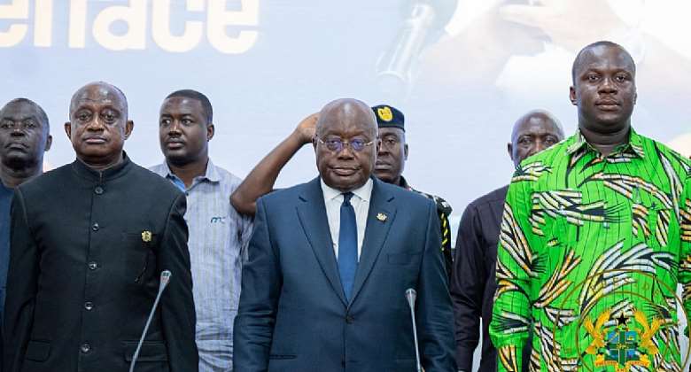 Mining wasn't dangerous in the olden days so why now; let's repair this dramatic situation  — Akufo-Addo to chiefs