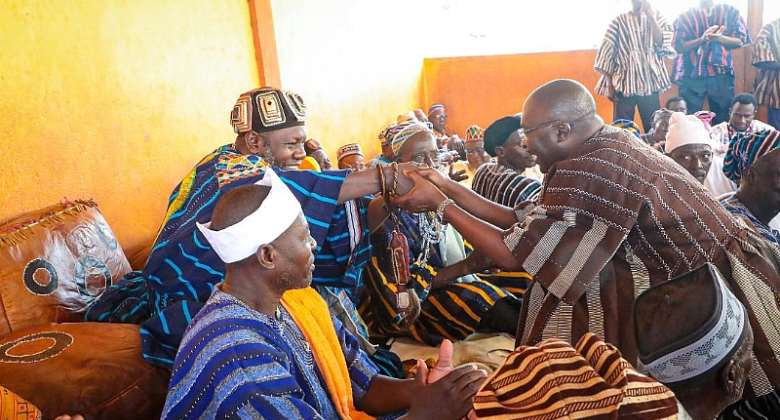 Paramount Chief of Bunkpurugu commends Bawumia for his good works