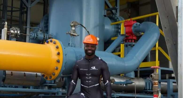 Akwasi Frimpong at Ghana National Gas Company. Photo credit: Ghana National Gas Company