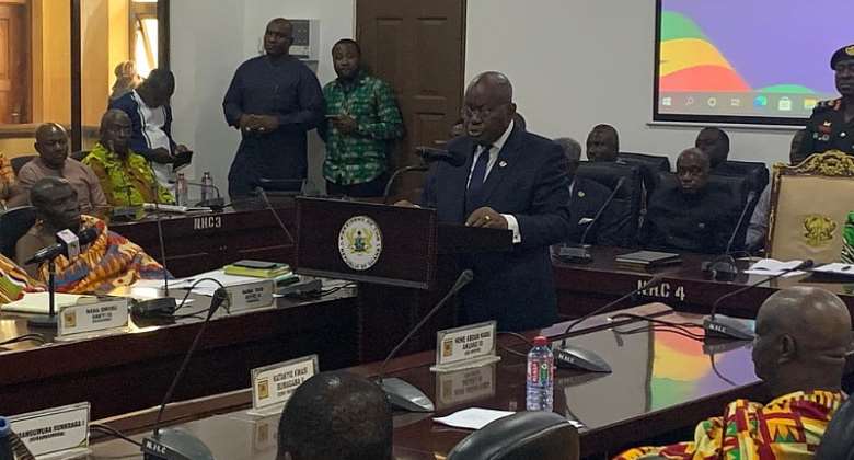 My galamsey fight caused NPP significant losses in election 2020 – Akufo-Addo