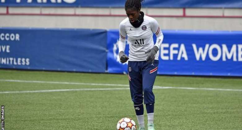 Diallo has been back in training for PSG since December