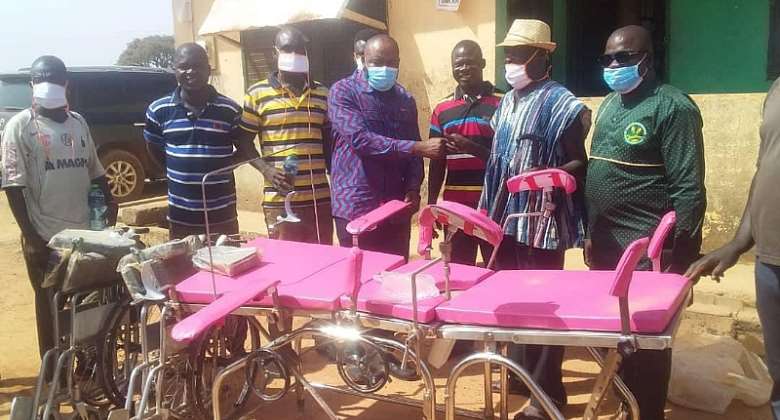 Sissala West MP donate beds to CHPS Compounds of three communities