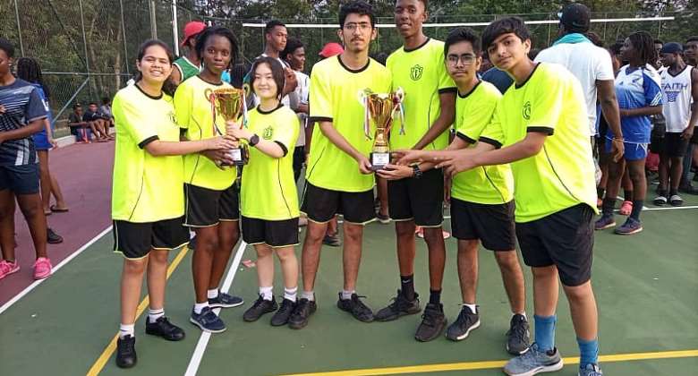 DPSI win table tennis trophies at 2022 ISSAG