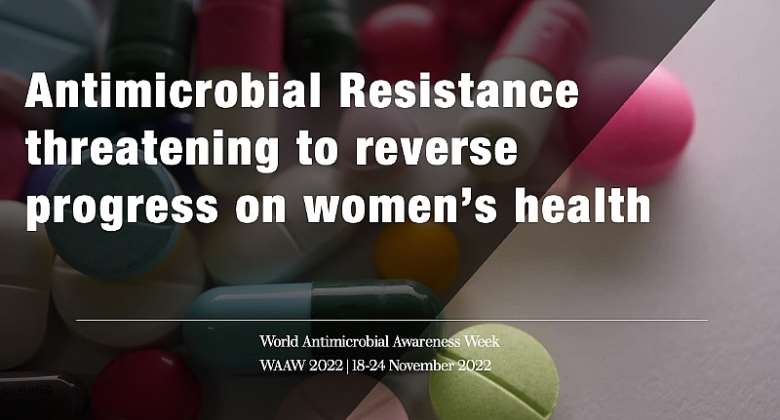 Antimicrobial resistance threatening to reverse progress on women's health
