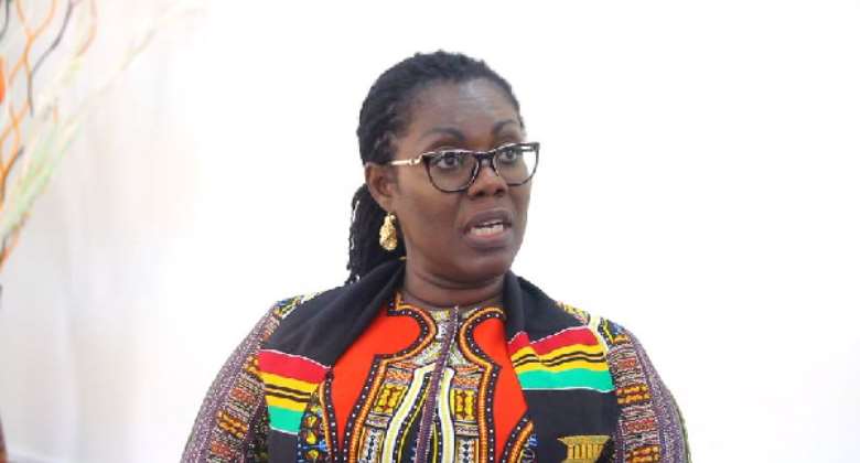 Minister for Communications and Digitalisation, Hon. Ursula Owusu-Ekulful 