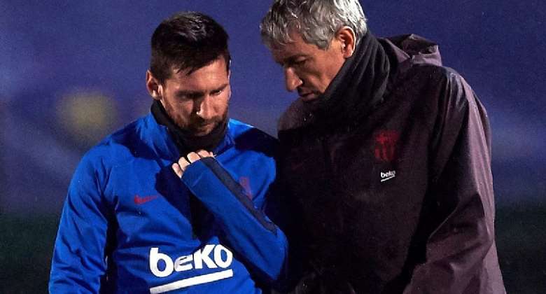 Lionel Messi Is Difficult To Manage Says Ex Barcelona Coach Quique Setien