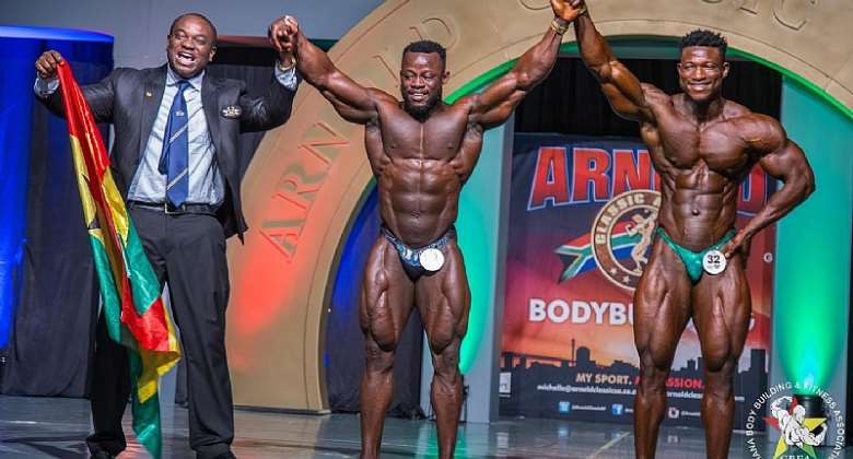 Godwin Frimpong and Joseph Ofolikwei shine at 2021 Arnold Classic Africa